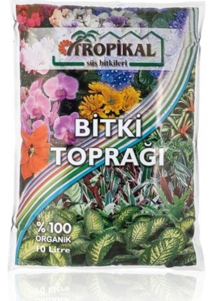 Organik Bitki Toprağı Torf Karışımı 10 Litre