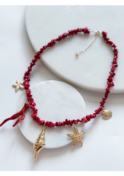 Mercan Deniz Charm Kolye fiyatları