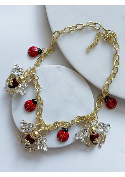 Uğur Böceği Charm Kolye fiyatları