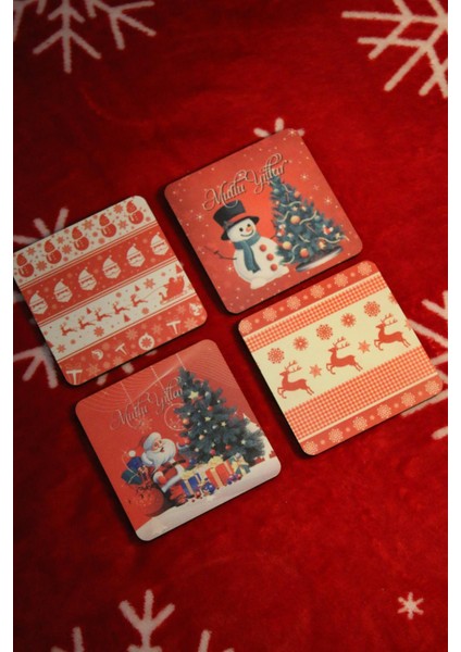 Yılbaşı Kupası ve Bardak Altlığı modelleri