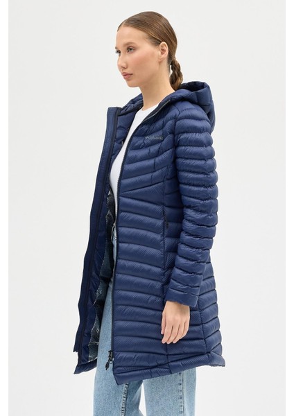 Omnı Heat Termal Lacivert Dar Kesim Kadın Kaban fırsatları