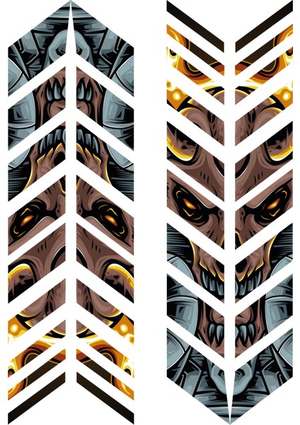 Motosiklet Depo Tank Pad ve Çamurluk Sticker Seti | 3D Kabartmalı Uv Dtf Kaliteli Koruyucu Sticker | Tüm Motor Modellerine Uyumlu fiyatları