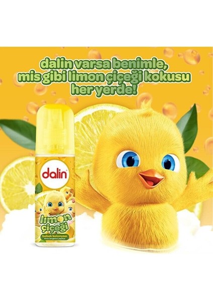 Dalin Sprey Bebek Kolonyası Limon Çiçeği 150 ml fiyatları