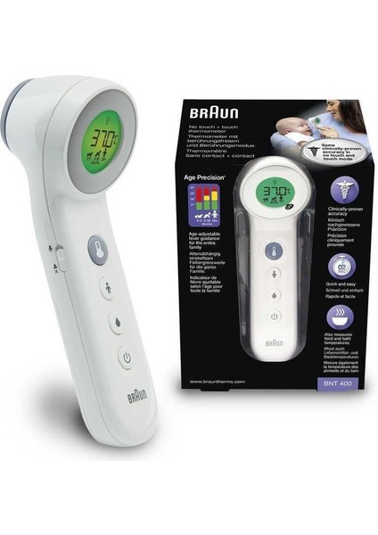 Braun BNT400WE Temassız Ateş Ölçer