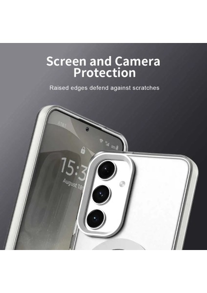 Samsung Galaxy S25 Fe Uyumlu Kamera Koruma Çıkıntılı Magsafe Özellikli Renkli Mat Kılıf fırsatları