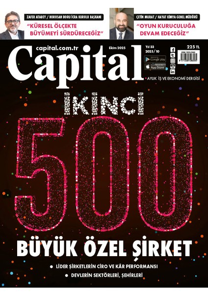 Capital Dergi Ekim 2025