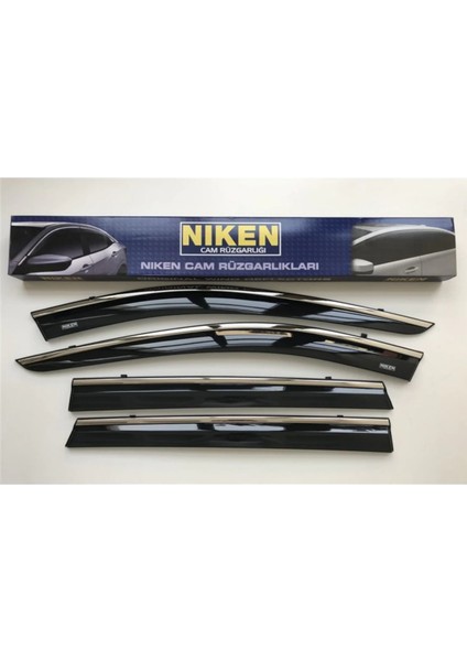 Bmw 3 Serisi F30 Kromlu Cam Rüzgarlığı Niken 2012-19 Arası Uyumlu modelleri