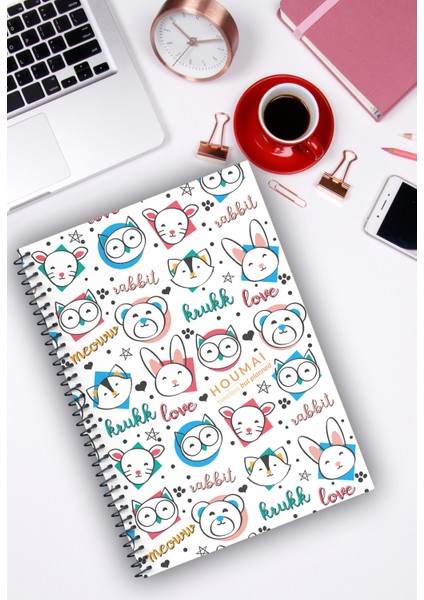 A5 Ders Çalışma Planlayıcısı Spiralli 104 Sayfa - Study Planner - Sınava Hazırlık Ayt-Tyt-Kpss-Ales-Yds-Tus