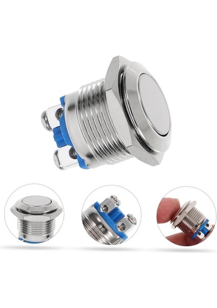 IC-182 D98 Metal 19MM Düz Buton PBS28B-2 fırsatları