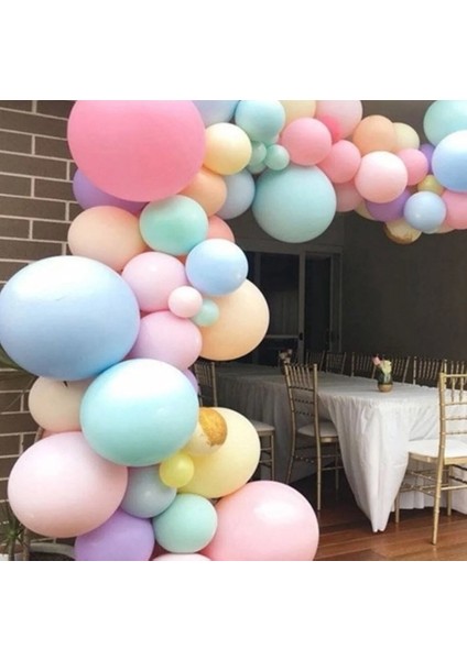 Makaron Karışık Balon 100 Adet
