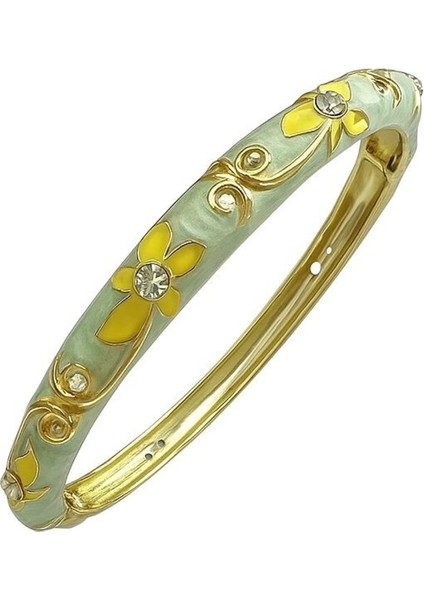 Çelik Mineli Çiçek Bilezik