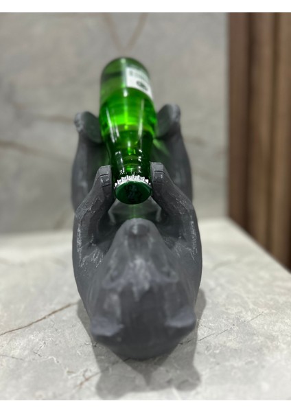 Sevimli Ayı Tasarımlı Şarap Tutacağı, Şık ve Eğlenceli Ev Dekoru Aksesuarı fırsatları