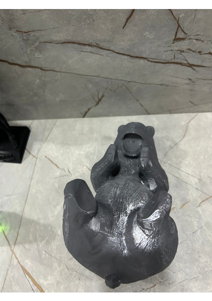 Sevimli Ayı Tasarımlı Şarap Tutacağı, Şık ve Eğlenceli Ev Dekoru Aksesuarı