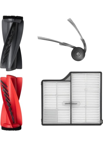 Roborock Saros 10 Robot Süpürge Uyumlu 4'lü Yedek Parça Seti