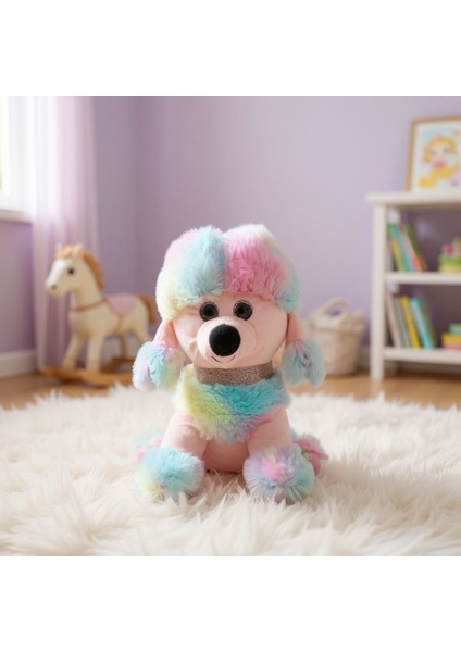 Rengarenk Fifi Köpek 35 cm Peluş Oyuncak
