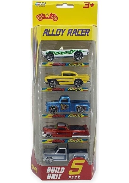 Alloy Racer 5'li Araç Seti - 780-513 fırsatları