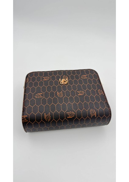 Kahve Çift Fermuarlı Omuz Çantası Orijinal Levid'or indirimleri