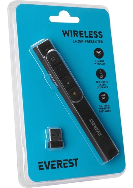 Kablosuz 2.4ghz Profesyonel Sunum Cihazı, Çok Renkli, Kolay Kullanım indirimleri