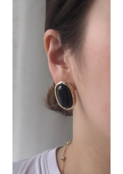 Vintage Oval Düğme Küpe fiyatları