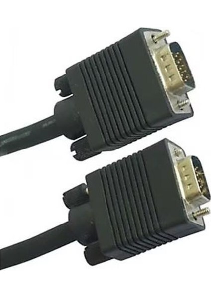 20 Metre VGA Projeksiyon Kablosu, Gold Kaplama, Yüksek Kalite, Güçlü Bağlantı