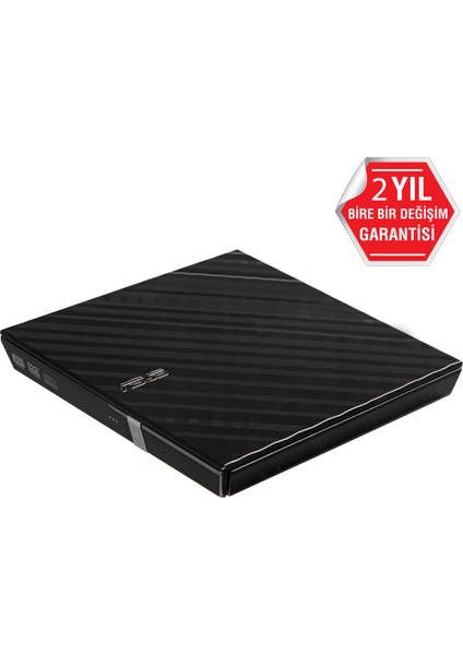 Asus DVD SDRW-08D2S-U Lıte Slım USB 2.0 Siyah