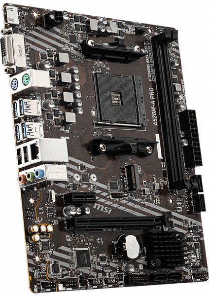 Msı A520M-A Pro Ddr4 4600/1866MHZ M.2 Matx Am4 modelleri