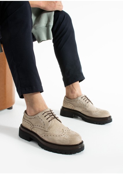 Fugo Bej Hakiki Deri Casual Erkek Ayakkabı fiyatları