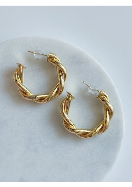 Özel Seri Burgu Halka Küpe