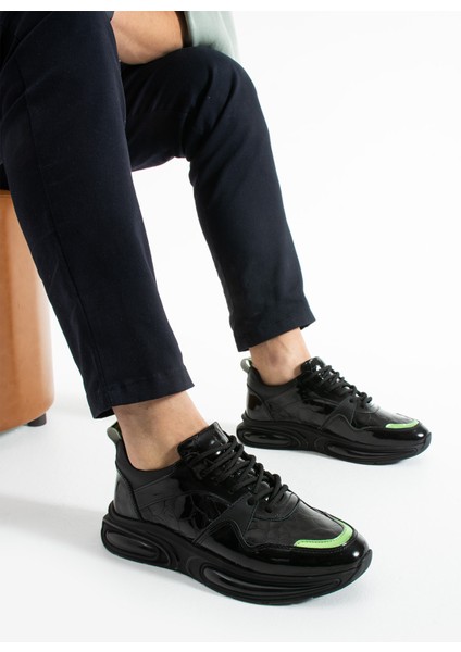 Nova Siyah Hakiki Deri Erkek Sneakers indirimleri