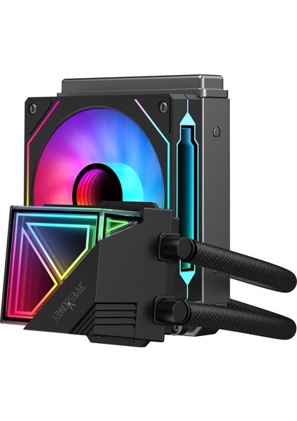James Donkey Lugis JDC120 Argb 120MM Sıvı Işlemci Soğutucu Am5 ve LGA1700 Uyumlu modelleri