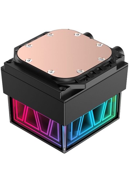 James Donkey Lugis JDC120 Argb 120MM Sıvı Işlemci Soğutucu Am5 ve LGA1700 Uyumlu