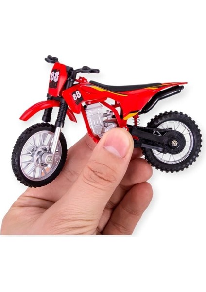 1:18 Ölçekli Model Motosiklet - DS928 - Kırmızı modelleri