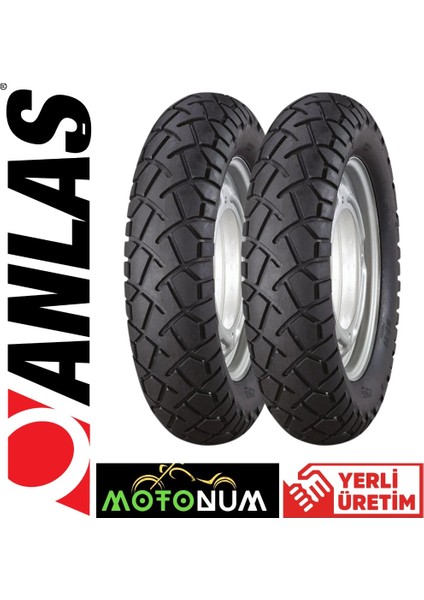 Mondial Turismo 50i Ön Arka Lastik Takım Anlas MB 80 2025 Üretim Yerli Üretim MN0174