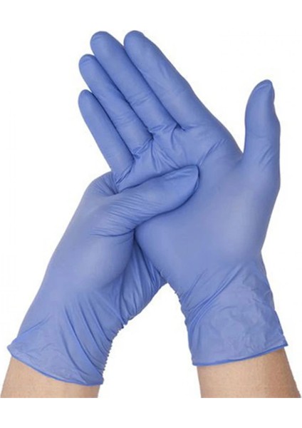 Nitril Muayene Eldiveni Mavi (100'LÜ) fiyatları