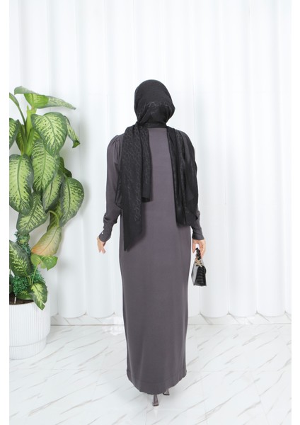 Incili Merserize Elbise