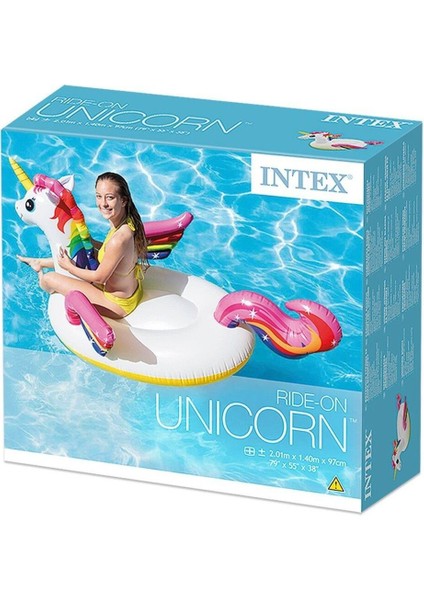 Pegasus Binici Ada 201X140 X79 cm Intex - 57561 fırsatları