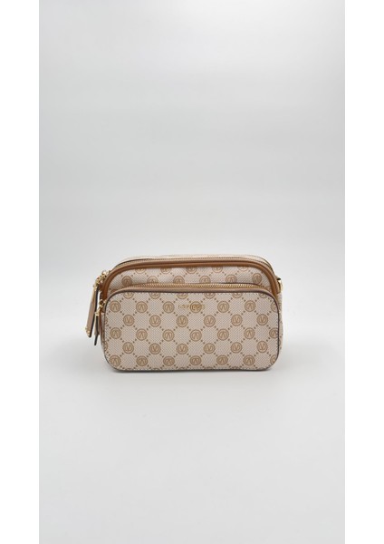 Vizon Çift Bölmeli Kalın Askılı Omuz Çantası Orijinal Levid'or Premium