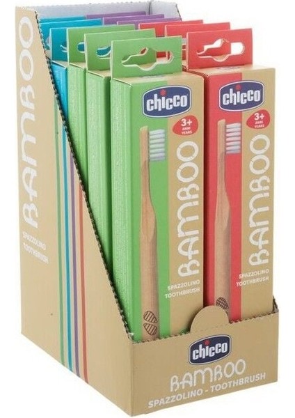 Chicco Bamboo Diş Fırçası 3+ Yaş