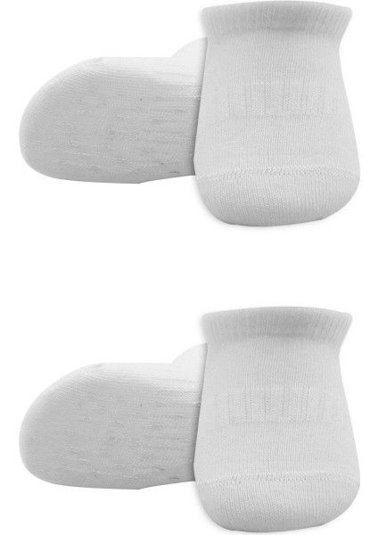 Bistyle 2'li Sneakers Kaymaz Basic Penye Çorap BS20103 Beyaz Beyaz fiyatları