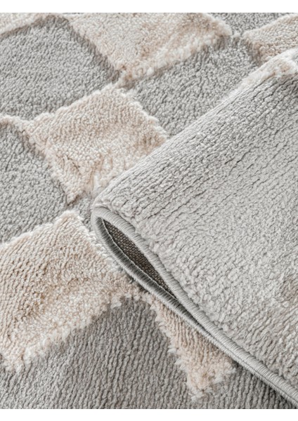 Cozy Czy-04 Modern Geometrik Desenli Toz Vermez Yumuşak Dokulu Açık Gri-Krem Makine Halısı – Salon, Yolluk, Yatak Odası, Mutfak, Çocuk Odası Için Uygun Czy-04 fiyatları