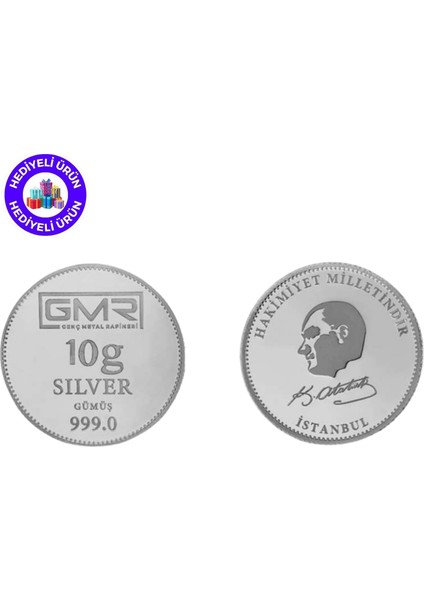 E-Gümüş 10GR Sikke Gümüş (999.0) fiyatları