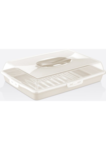 Dikdörtgen Pasta & Borcam Saklama Kabı (30307)