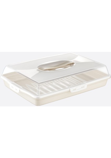 Dikdörtgen Pasta & Borcam Saklama Kabı (30307) fırsatları