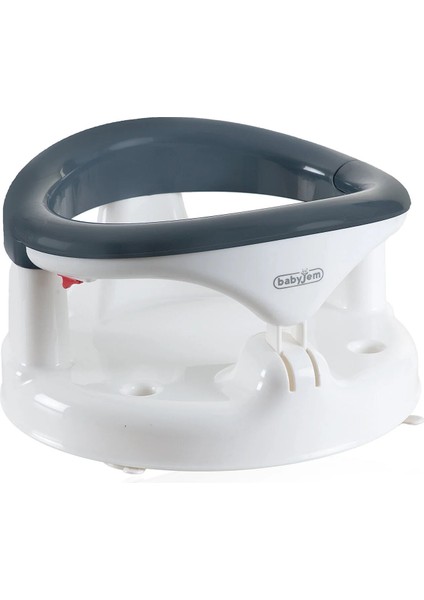 Babyjem Yandan Açılır Banyo & Mama Oturağı Antrasit