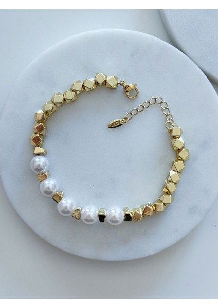 Özel Seri Inci-Küp Bileklik