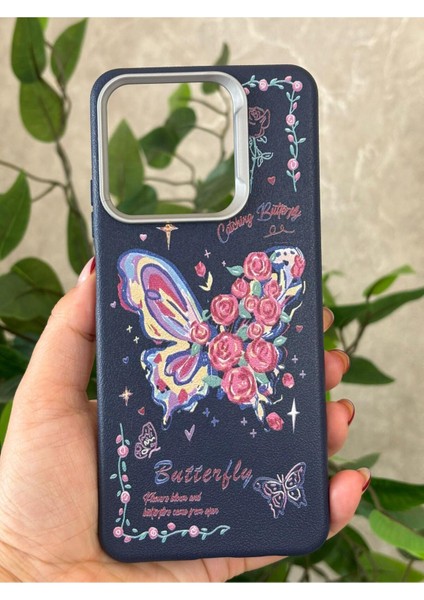 Realme C63 ve Realme C61 Kılıf Desenli Kamera Koruma Çıkıntılı Soft Tasarım Elde Kaymayan Kapak