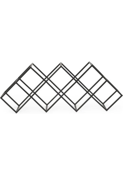 7'li Metal Şaraplık Profil Şarap Rafinayla Şarap Keyfi