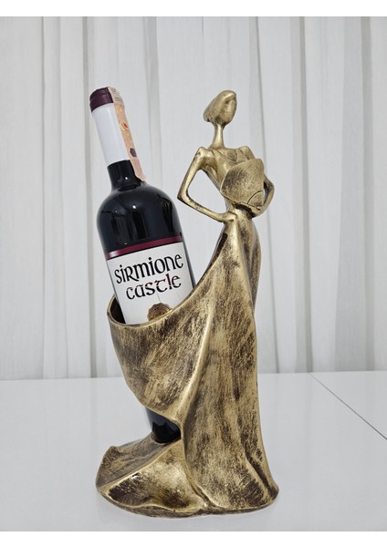 Balerin Yelpazeli Heykel Biblo 34 cm Ev Ofis Hediyelik