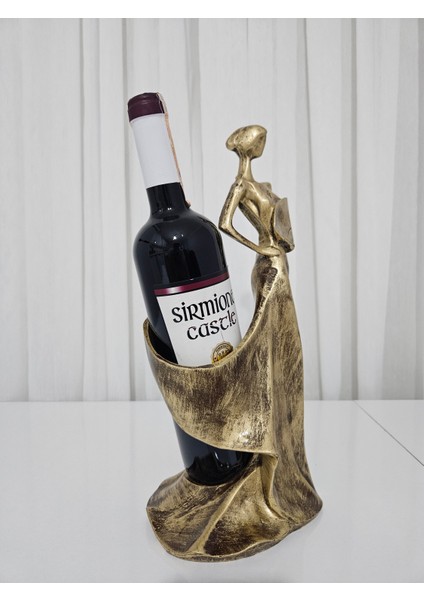 Balerin Yelpazeli Heykel Biblo 34 cm Ev Ofis Hediyelik