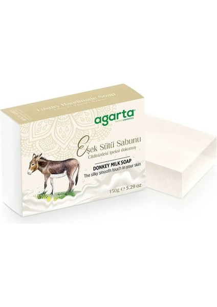 Agarta El Yapımı Güzellik Sabunu 150 gr Eşek Sütü